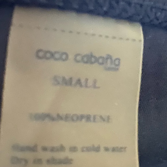 Black neoprene bikini swim bottoms - Picture 4 of 4